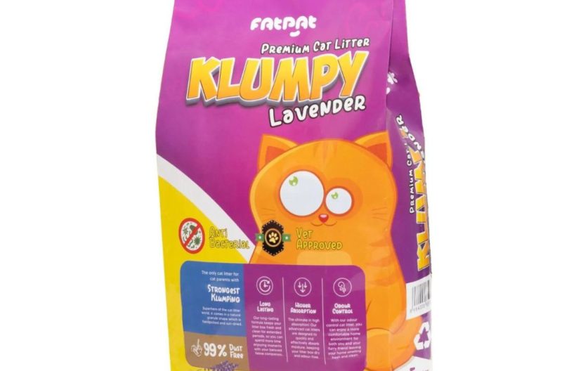 Klumpy Klumpy Lavender Cat Litter 5kg - Pets Bazar